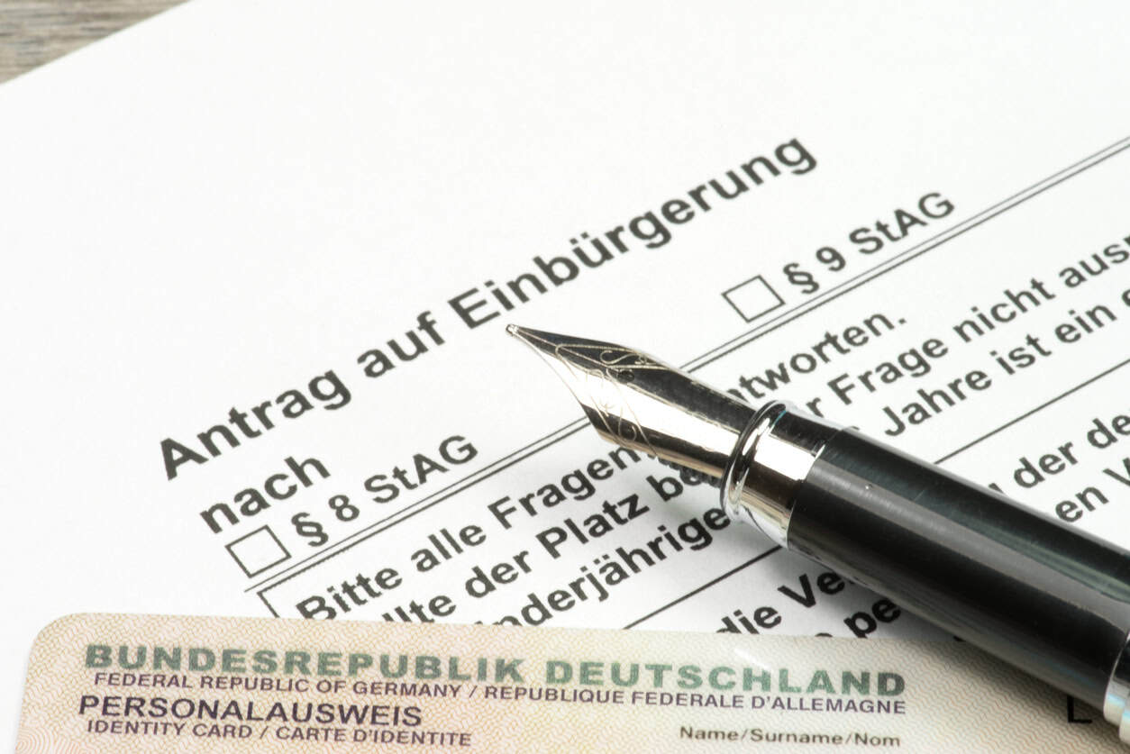 Einbügerungsantrag